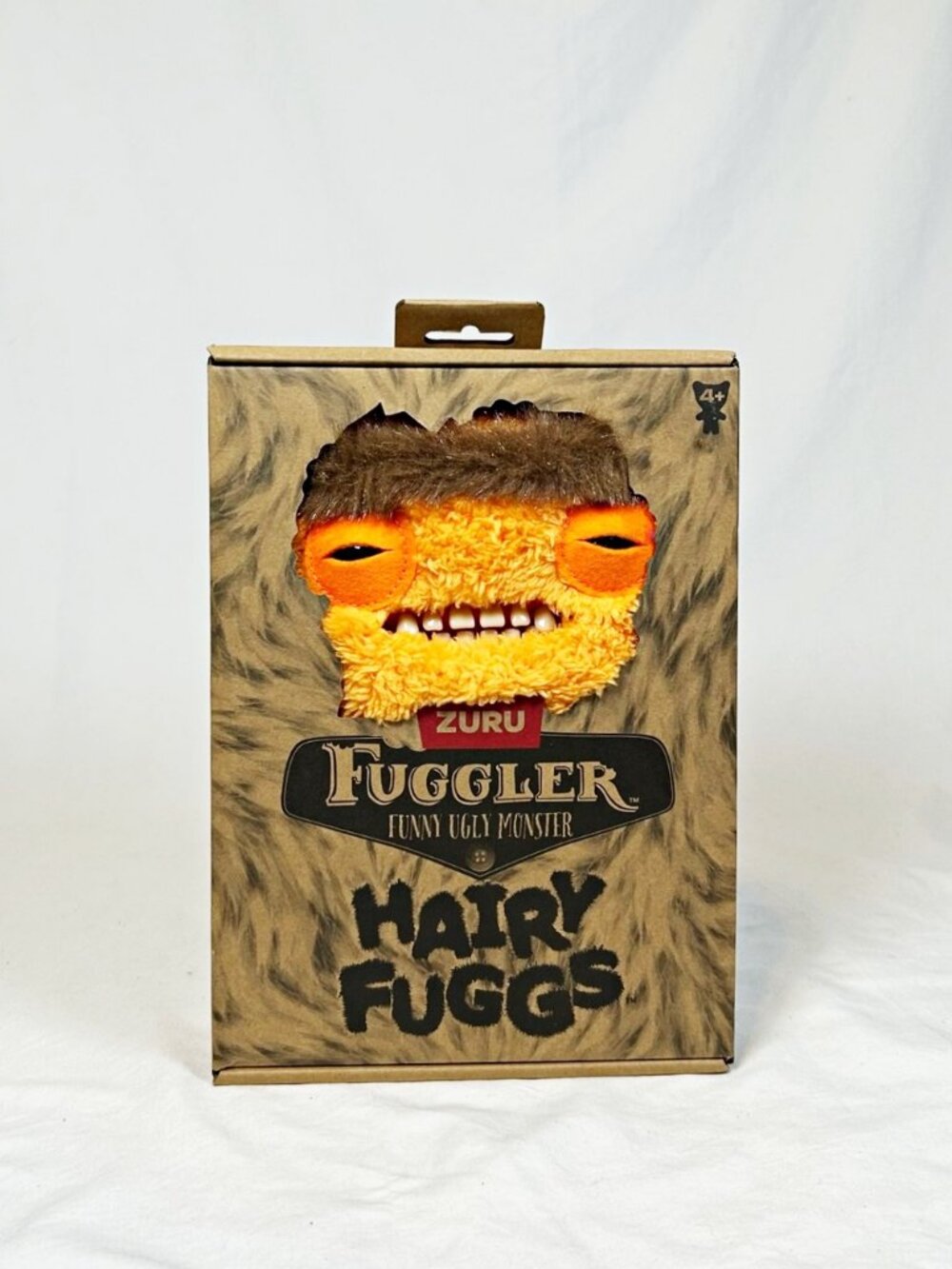 ZURU Fuggler Funny Ugly Monster Plush Toy Small Orange New Boxed
